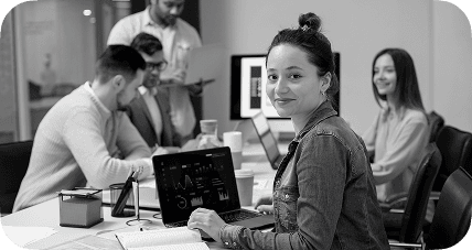 Designers collaborating